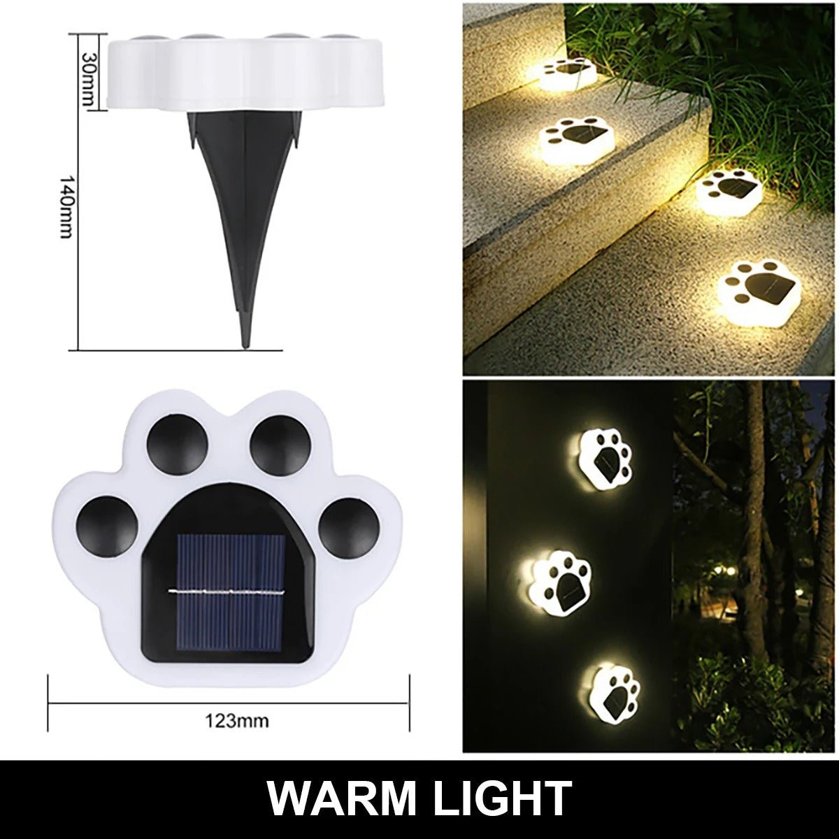 Solar Paws™ | Schaffen Sie die perfekte Atmosphäre in Ihrem Garten!