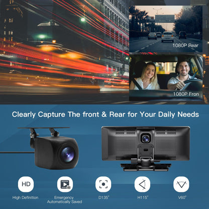 Visionplay™ | 10,25 Zoll IPS CarPlay & Android Auto Touchscreen | 50% RABATT - Finezo.de