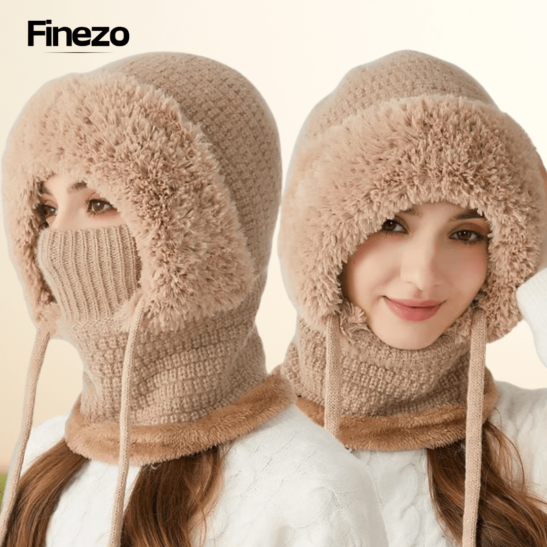 Finezo - 3 - in - 1 - Mütze für Damen - Finezo.de