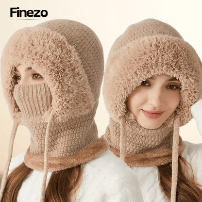 Finezo - 3 - in - 1 - Mütze für Damen - Finezo.de